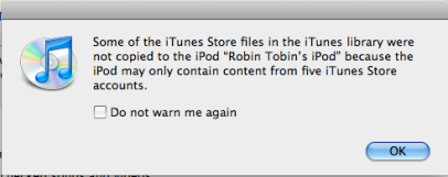 iTunes nonsense
